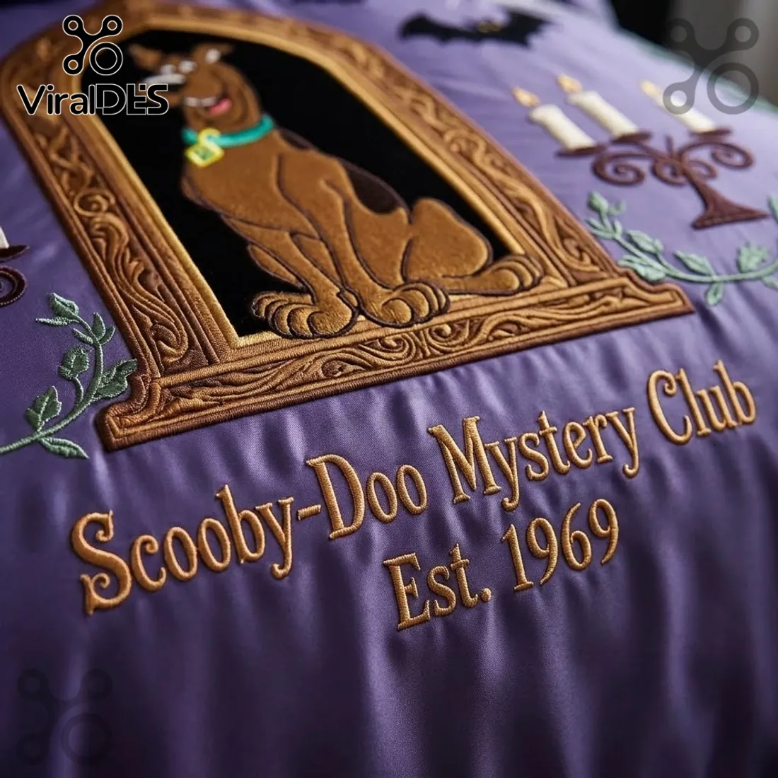 Scooby-Doo Mystery Club Purple 3-Piece Bedding Set Scooby-Doo Mystery Club Purple 3-Piece Bedding Set