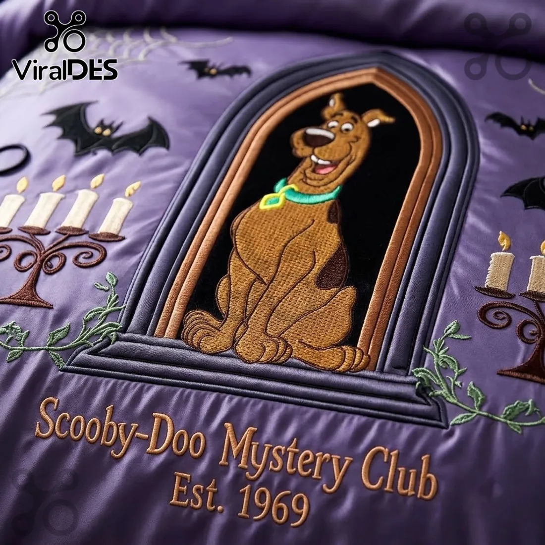 Scooby-Doo Mystery Club Purple 3-Piece Bedding Set Scooby-Doo Mystery Club Purple 3-Piece Bedding Set