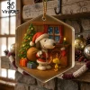 Peanuts Snoopy 75th Anniversary Acrylic Christmas Ornament