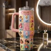 Dolly Parton 80th Anniversary Pink 40oz Handle Tumbler Dolly Parton 80th Anniversary Pink 40oz Handle Tumbler