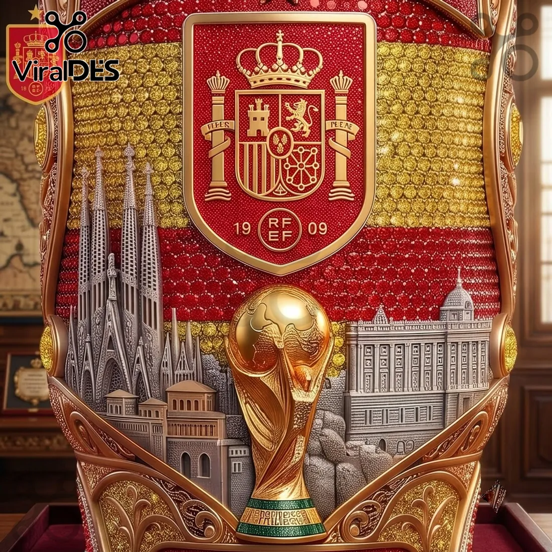 Spain National Football Team 106th Anniversary Stanley Tumbler Spain National Football Team 106th Anniversary Stanley Tumbler