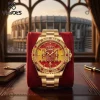 Alpha Kappa Alpha Ivy Leaf Stainless Steel Women Watch