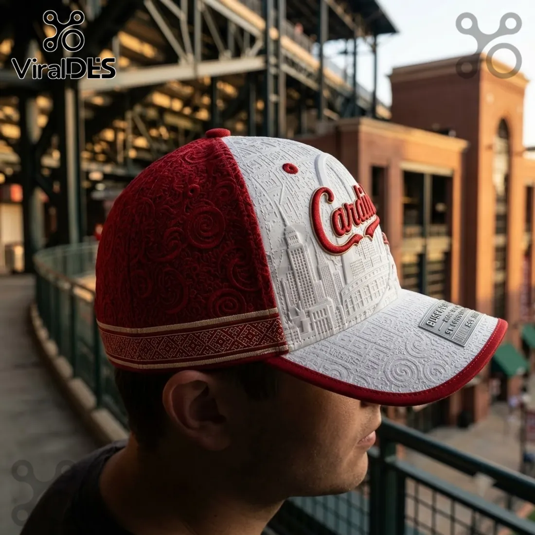 St. Louis Cardinals Busch Stadium Baseball Cap St. Louis Cardinals Busch Stadium Baseball Cap