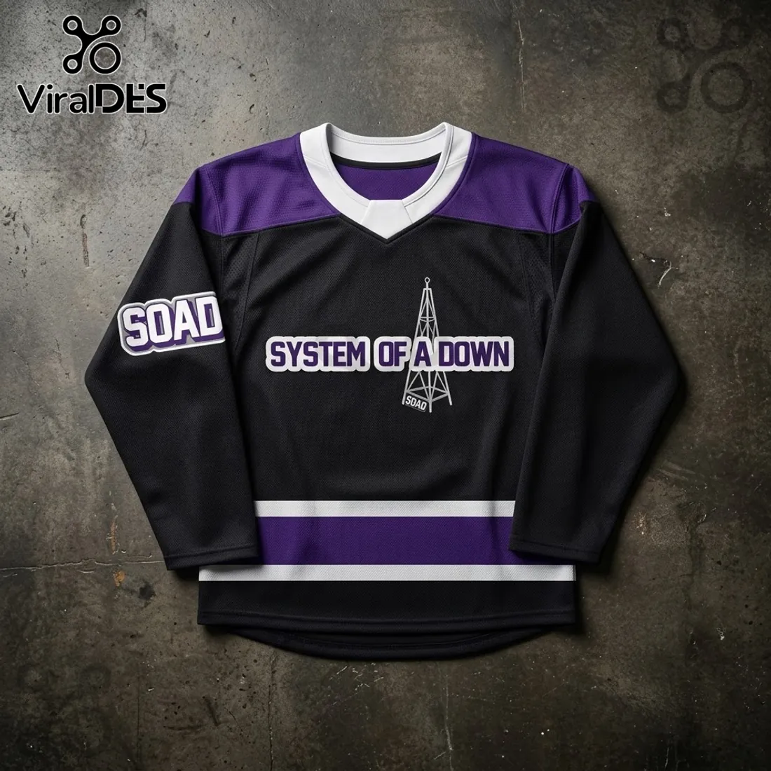 System of a Down Signature Edition Hockey Jersey System of a Down Signature Edition Hockey Jersey