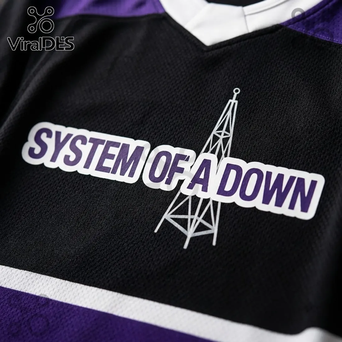 System of a Down Signature Edition Hockey Jersey System of a Down Signature Edition Hockey Jersey