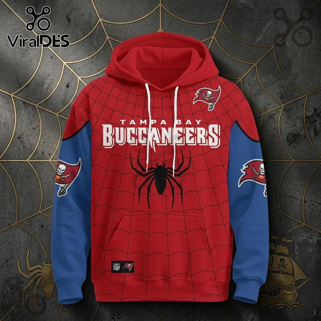 Tampa Bay Buccaneers x Spider-Man Brand New Day Hoodie Tampa Bay Buccaneers x Spider-Man Brand New Day Hoodie