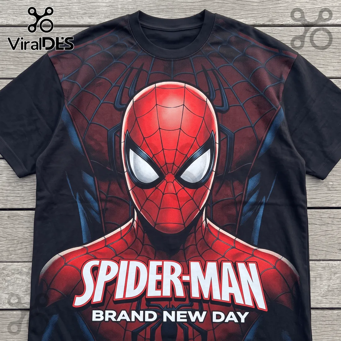The Amazing Spider-Man Brand New Day Black T-Shirt The Amazing Spider-Man Brand New Day Black T-Shirt