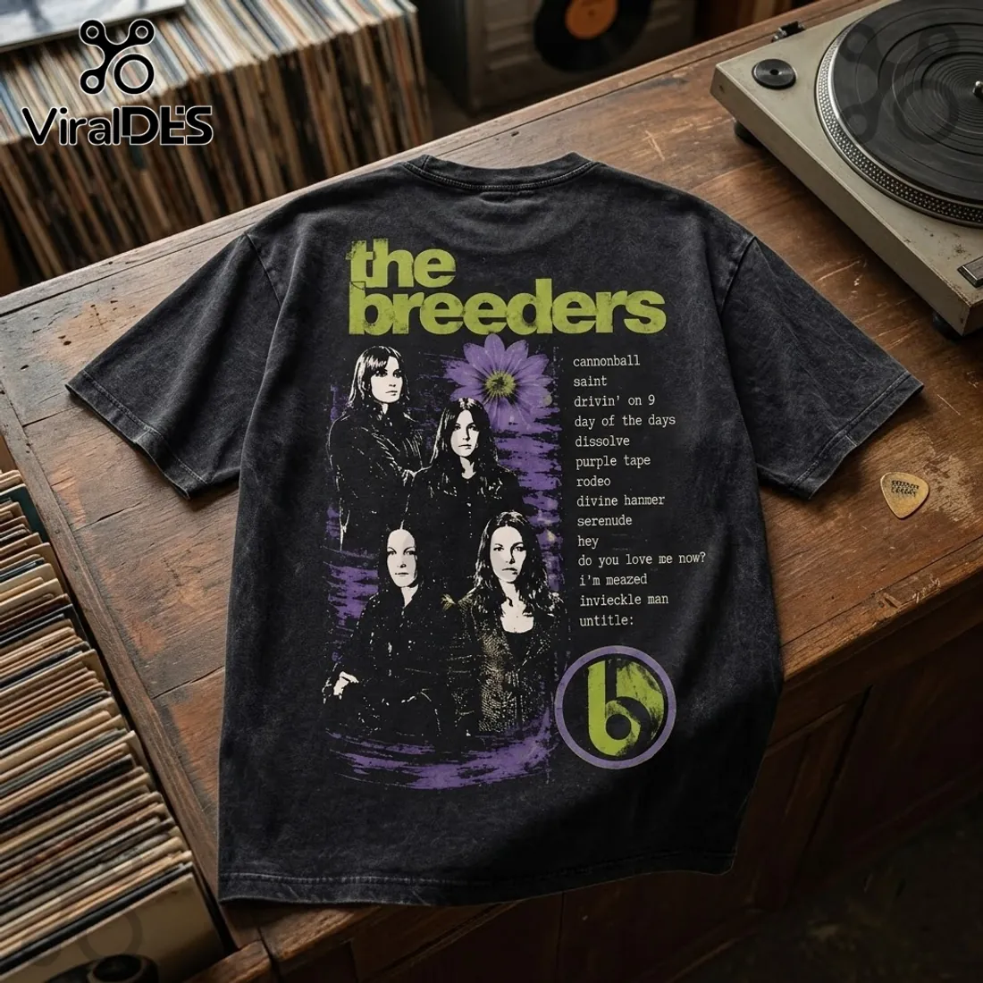 The Breeders Last Splash Alternative Rock Shirt The Breeders Last Splash Alternative Rock Shirt