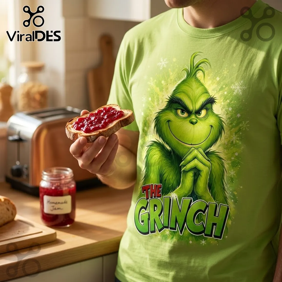 The Grinch Is My Jam Green Christmas T-Shirt 2026 The Grinch Is My Jam Green Christmas T-Shirt 2026