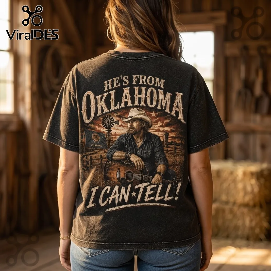 Toby Keith Oklahoma Heritage T-Shirt Toby Keith Oklahoma Heritage T-Shirt