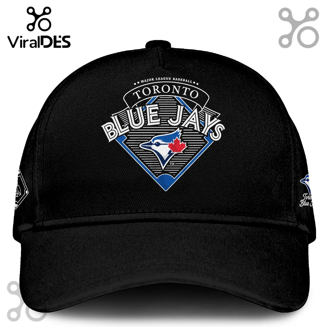 Toronto Blue Jays x OVO Black Two-Tone Hoodie Toronto Blue Jays x OVO Black Two-Tone Hoodie