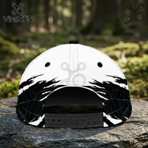 Spider-Man Brand New Day Classic Baseball Cap with white and black graphic spiderweb design and adjustable snapback closure.