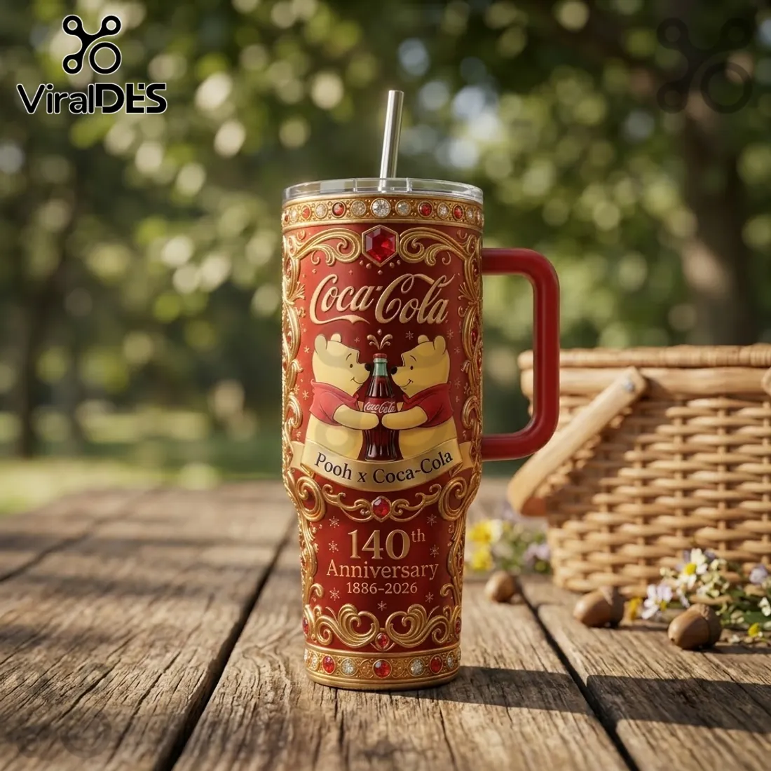 Winnie the Pooh x Coca-Cola 140th Anniversary Stanley Tumbler Winnie the Pooh x Coca-Cola 140th Anniversary Stanley Tumbler