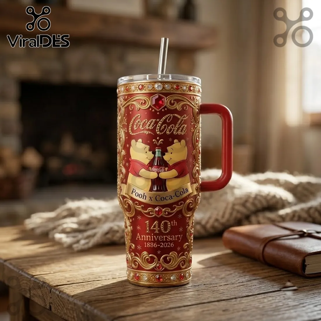 Winnie the Pooh x Coca-Cola 140th Anniversary Stanley Tumbler Winnie the Pooh x Coca-Cola 140th Anniversary Stanley Tumbler