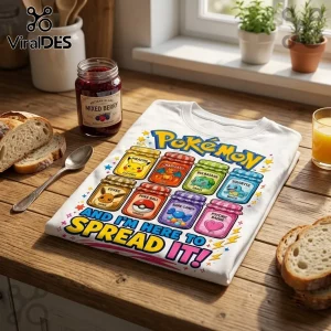 Pokemon Mixed Characters White Cotton T-Shirt