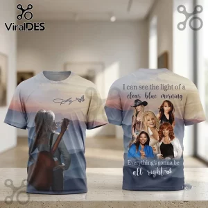 Dolly Parton Country Music Legend Shirt with back print featuring Dolly Parton and fellow musicians under song lyrics.