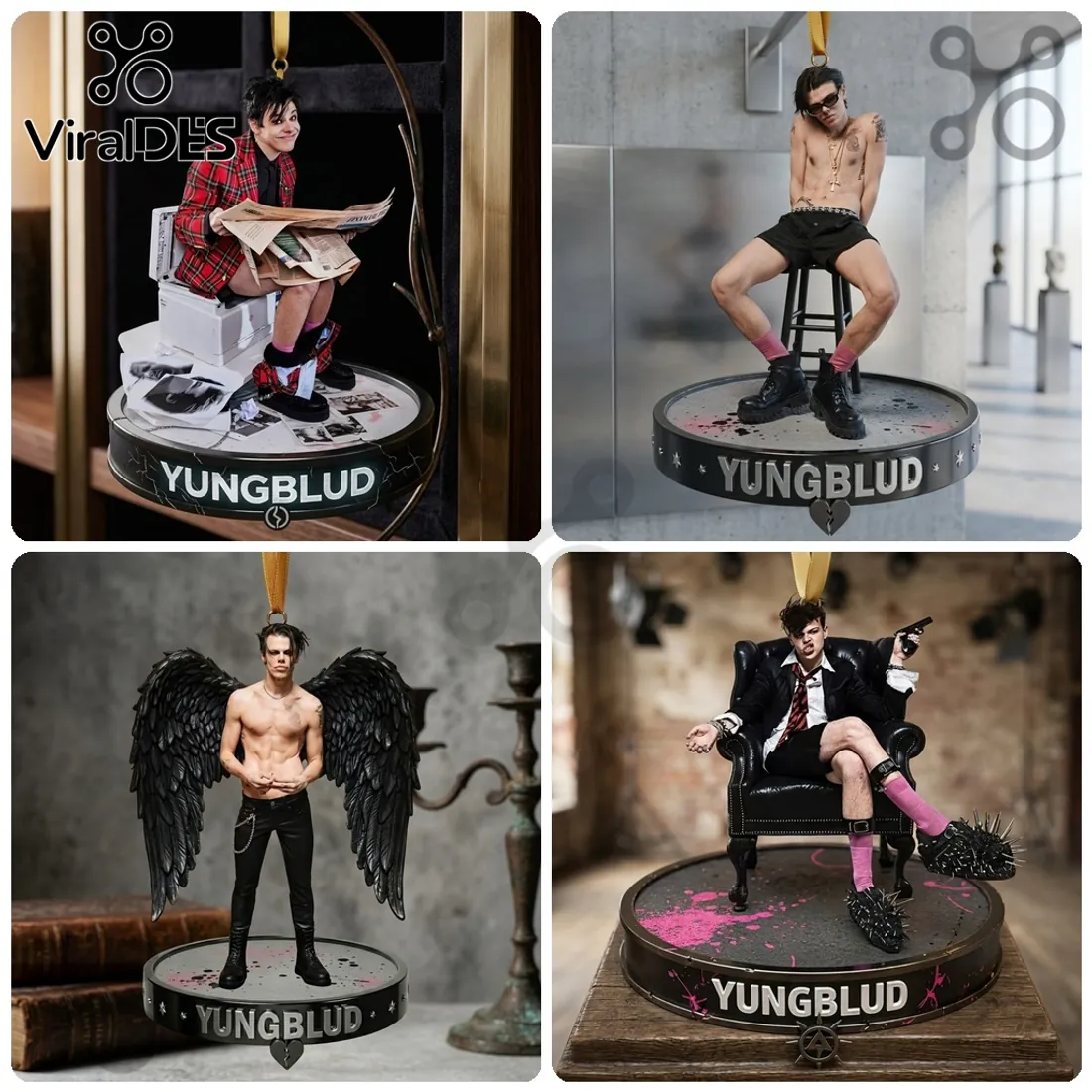 Yungblud Limited Edition 2026 Christmas Ornament Yungblud Limited Edition 2026 Christmas Ornament