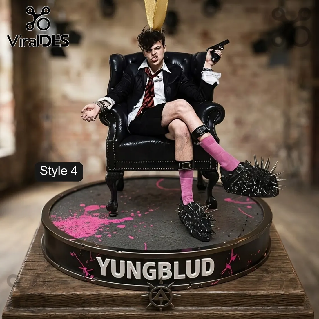 Yungblud Limited Edition 2026 Christmas Ornament Yungblud Limited Edition 2026 Christmas Ornament