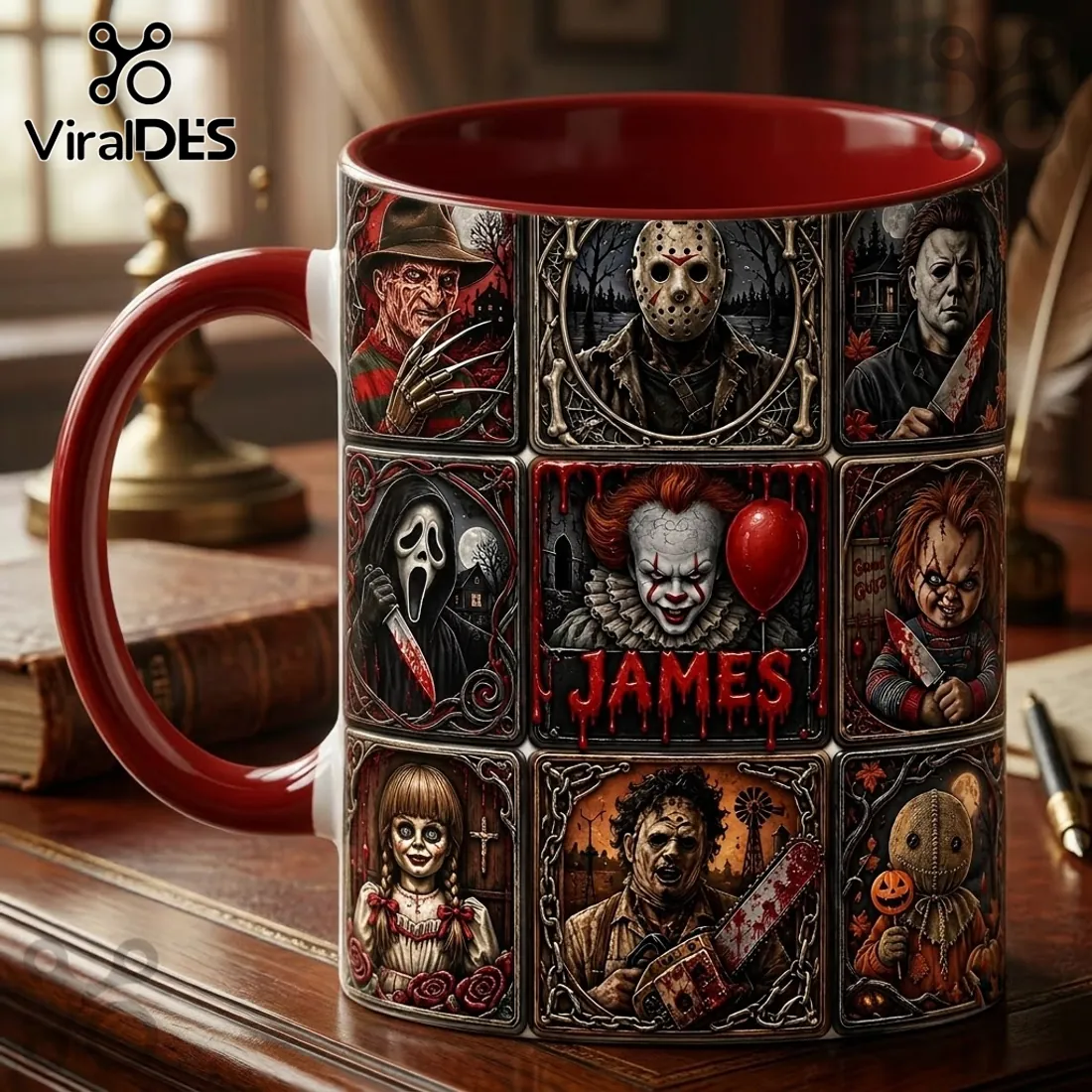 2026 Halloween Killers Ceramic Coffee Mug 2026 Halloween Killers Ceramic Coffee Mug