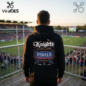 Newcastle Knights 2026 NRL Finals Black Pullover Hoodie