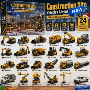 Construction Site Vehicles Advent Calendar 2026 Construction Site Vehicles Advent Calendar 2026