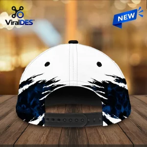 Trans-Siberian Orchestra 30th Anniversary Cap featuring a white crown with a dark blue flame design and black snapback.