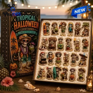 Tropical Halloween 2026 Skeleton Advent Calendar Tropical Halloween 2026 Skeleton Advent Calendar