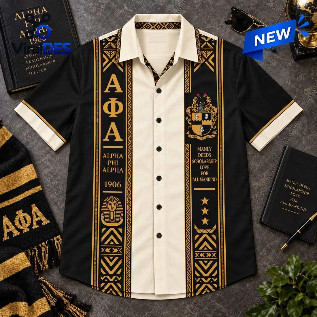 Alpha Phi Alpha Fraternity Premium Hawaiian Shirt Alpha Phi Alpha Fraternity Premium Hawaiian Shirt