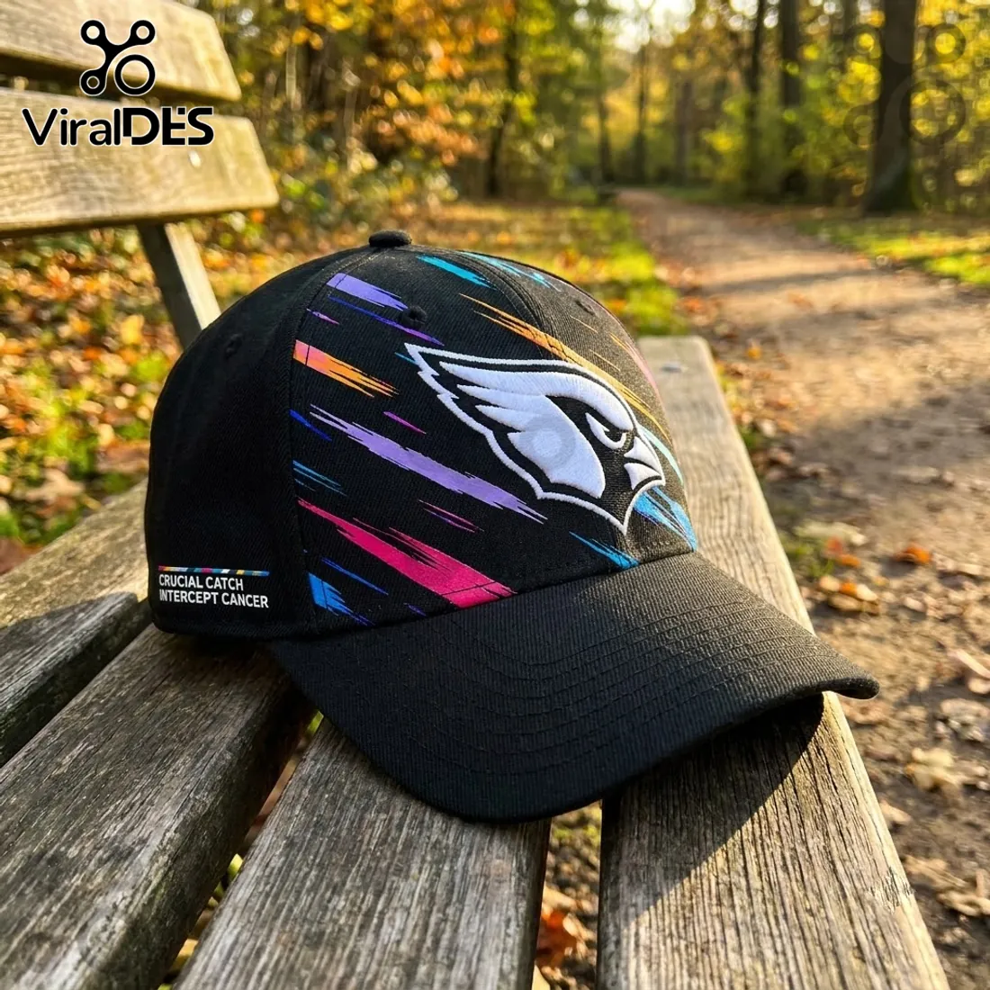 Arizona Cardinals NFL Crucial Catch Black Cap Arizona Cardinals NFL Crucial Catch Black Cap