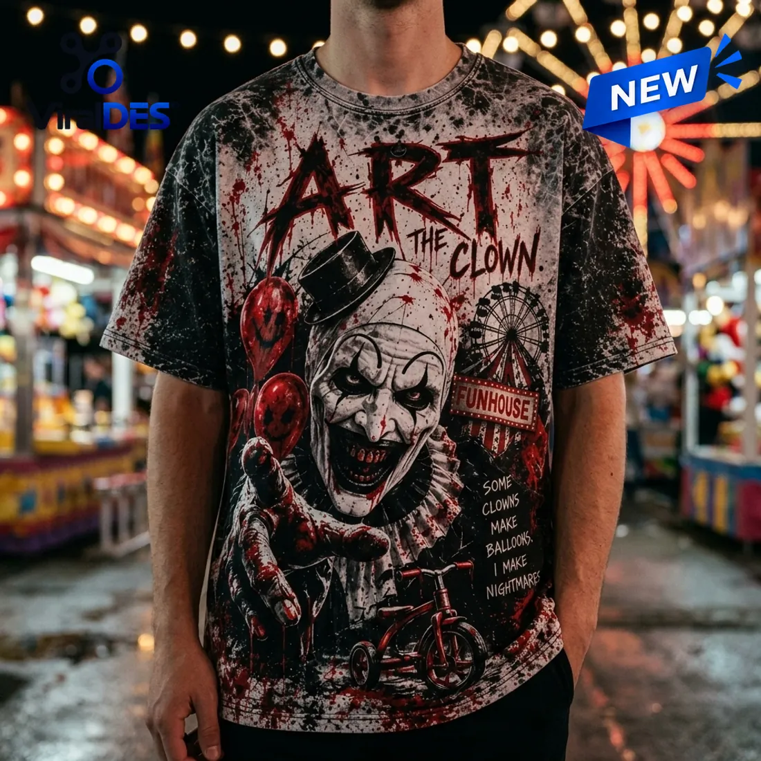 Art the Clown Smile Horror Shirt Art the Clown Smile Horror Shirt