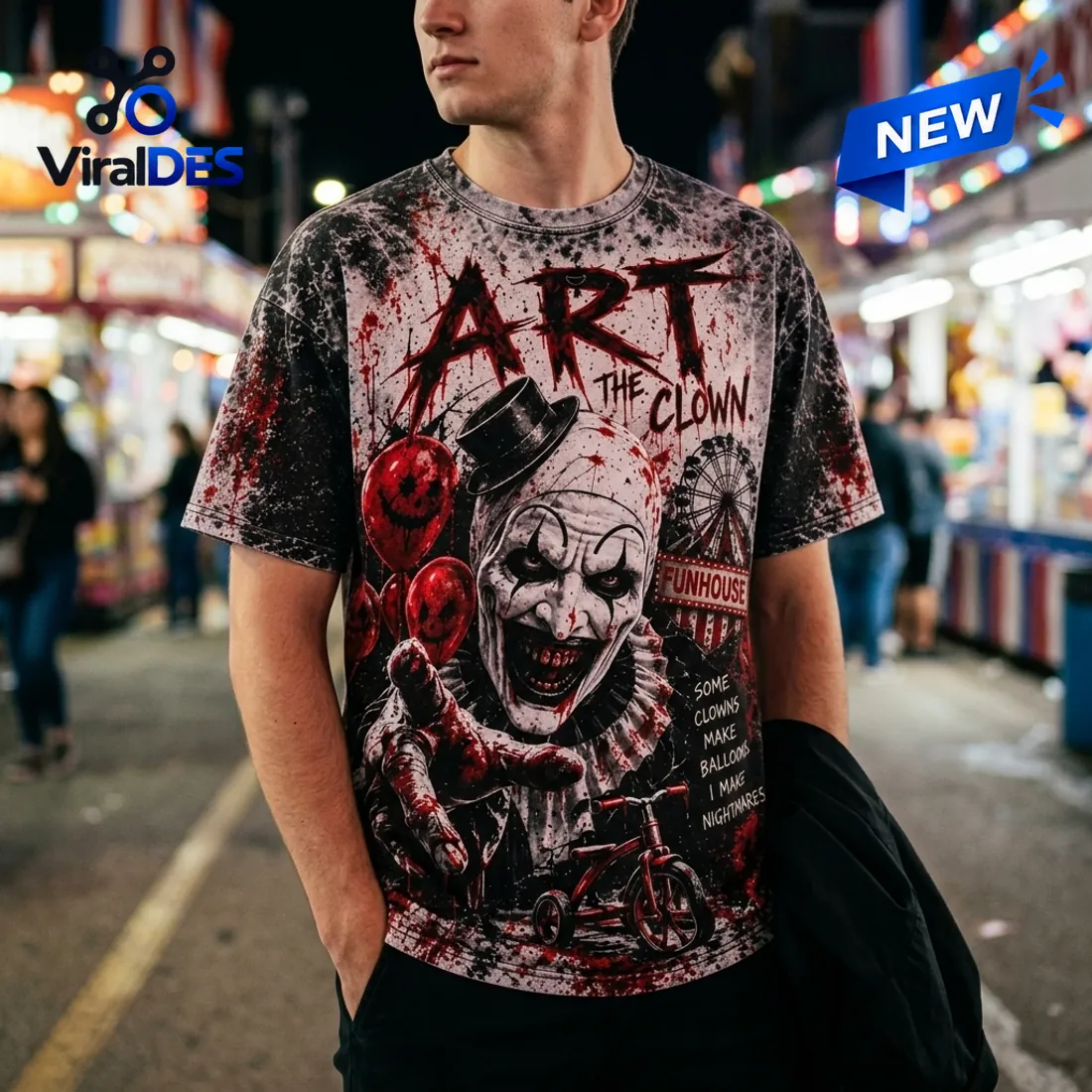 Art the Clown Smile Horror Shirt Art the Clown Smile Horror Shirt