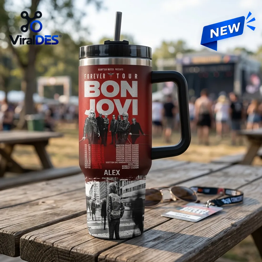 Bon Jovi Forever Legendary Edition Stanley Tumbler Bon Jovi Forever Legendary Edition Stanley Tumbler