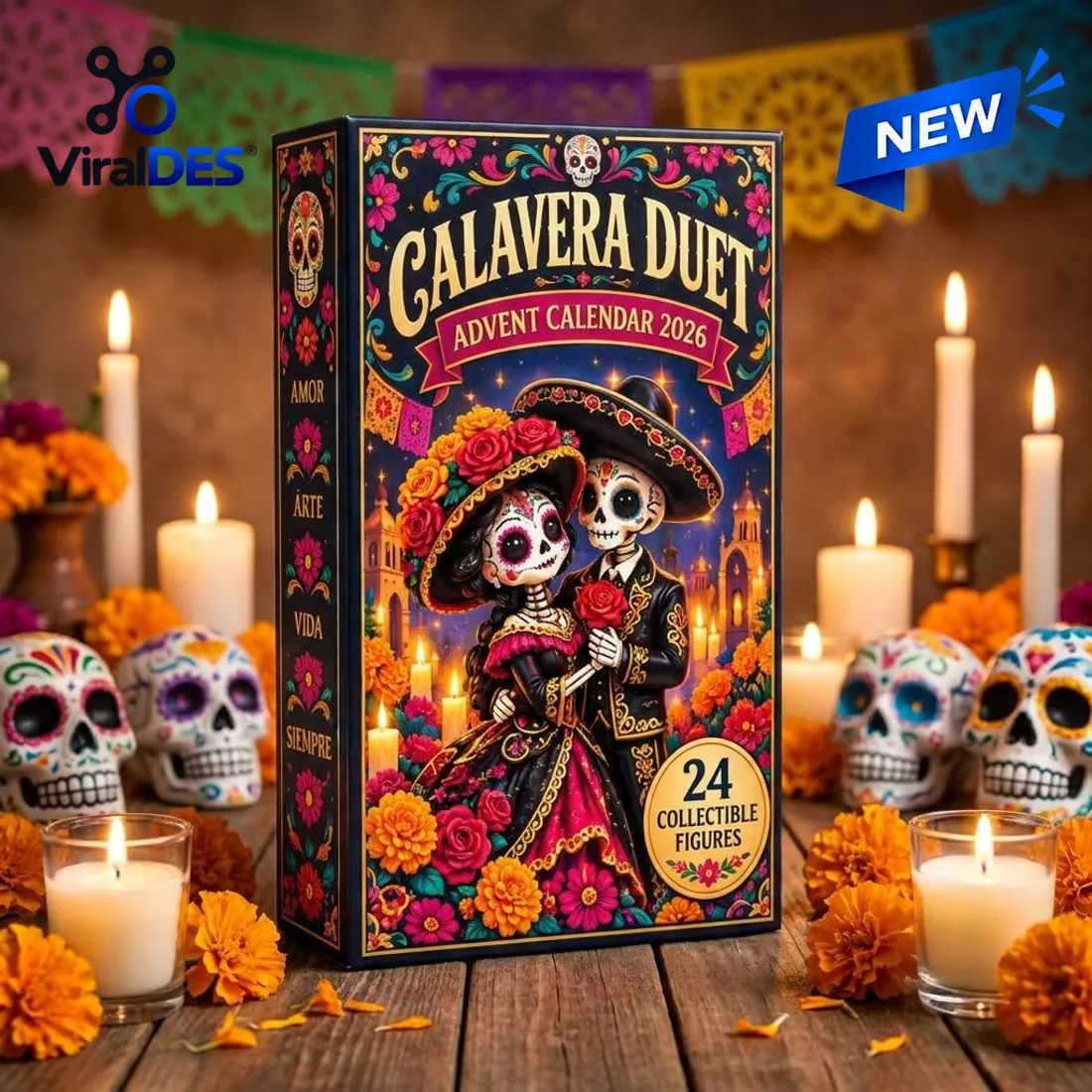 Calavera Duet 2026 Day of the Dead Advent Calendar Calavera Duet 2026 Day of the Dead Advent Calendar