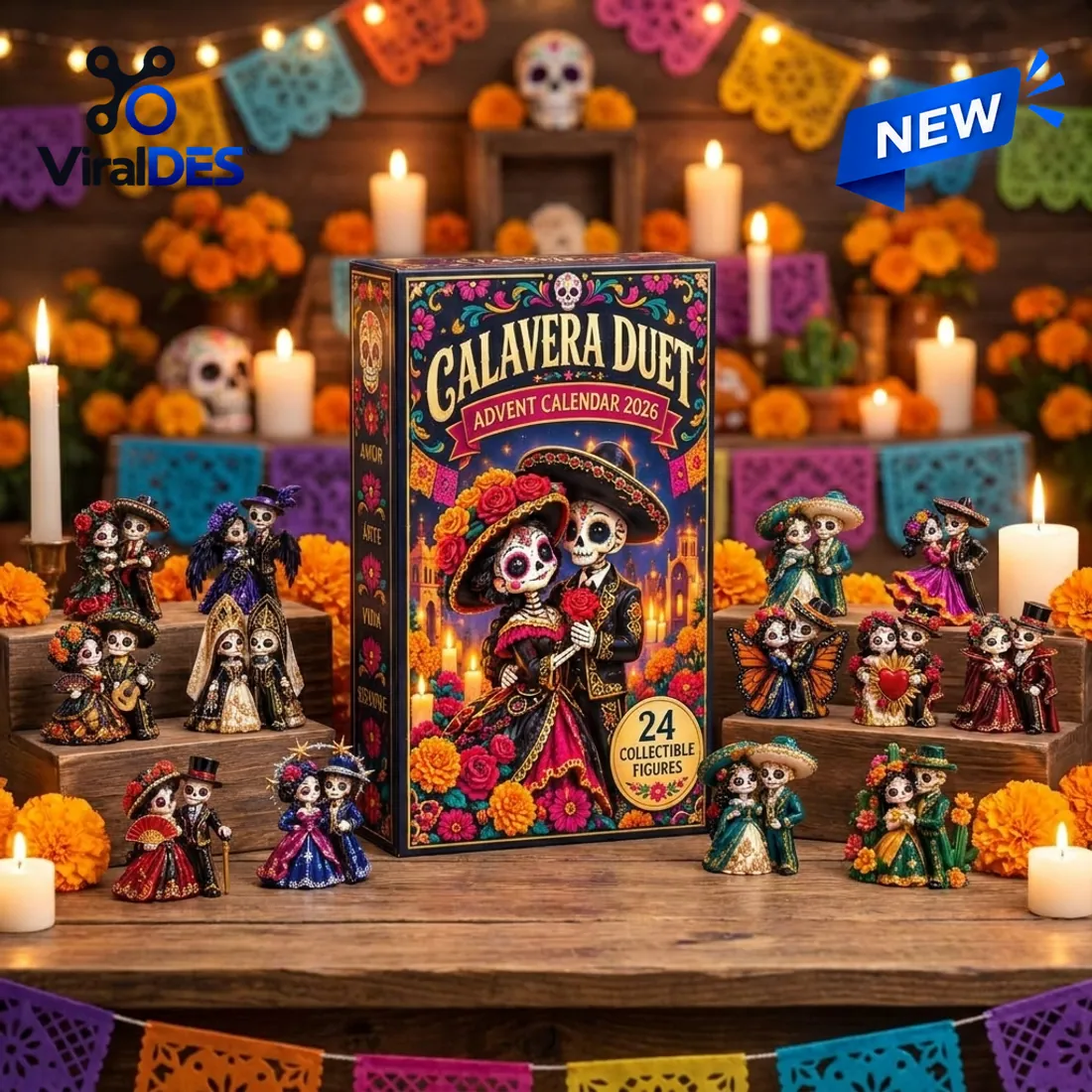 Calavera Duet 2026 Day of the Dead Advent Calendar Calavera Duet 2026 Day of the Dead Advent Calendar