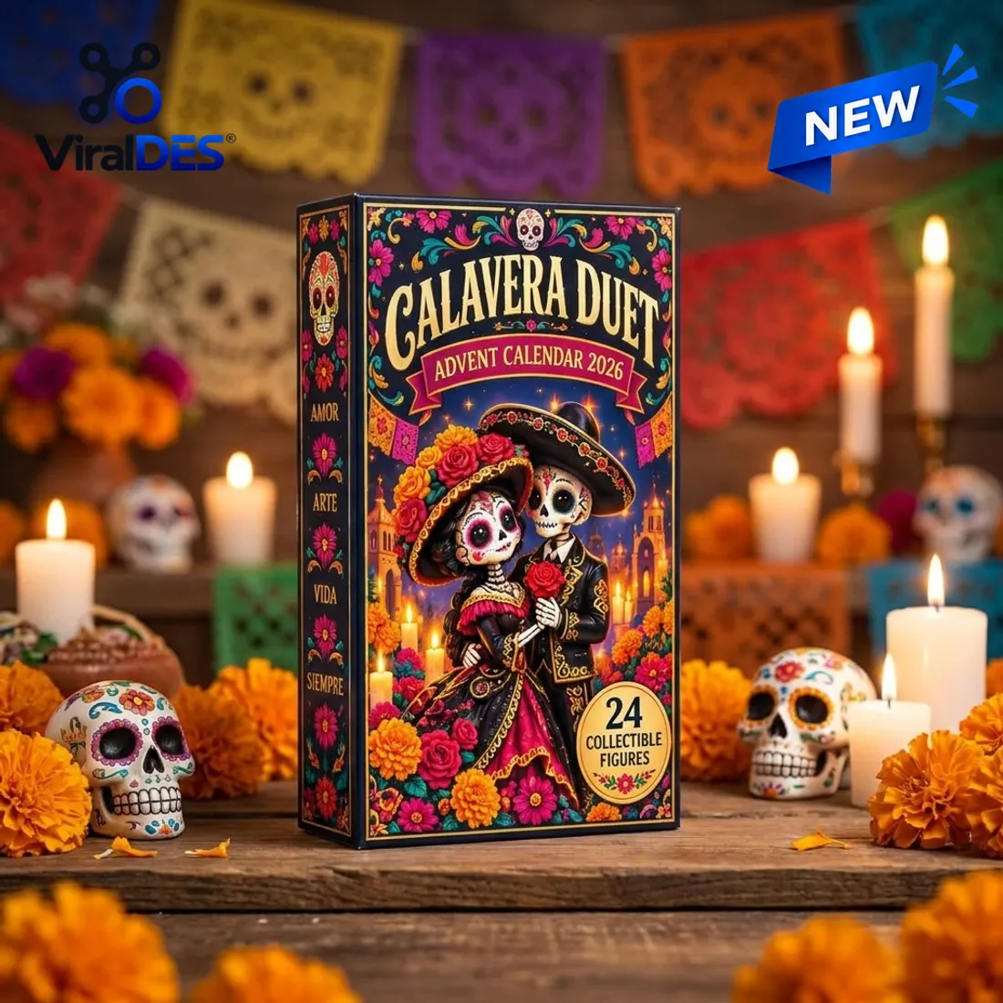 Calavera Duet 2026 Day of the Dead Advent Calendar Calavera Duet 2026 Day of the Dead Advent Calendar