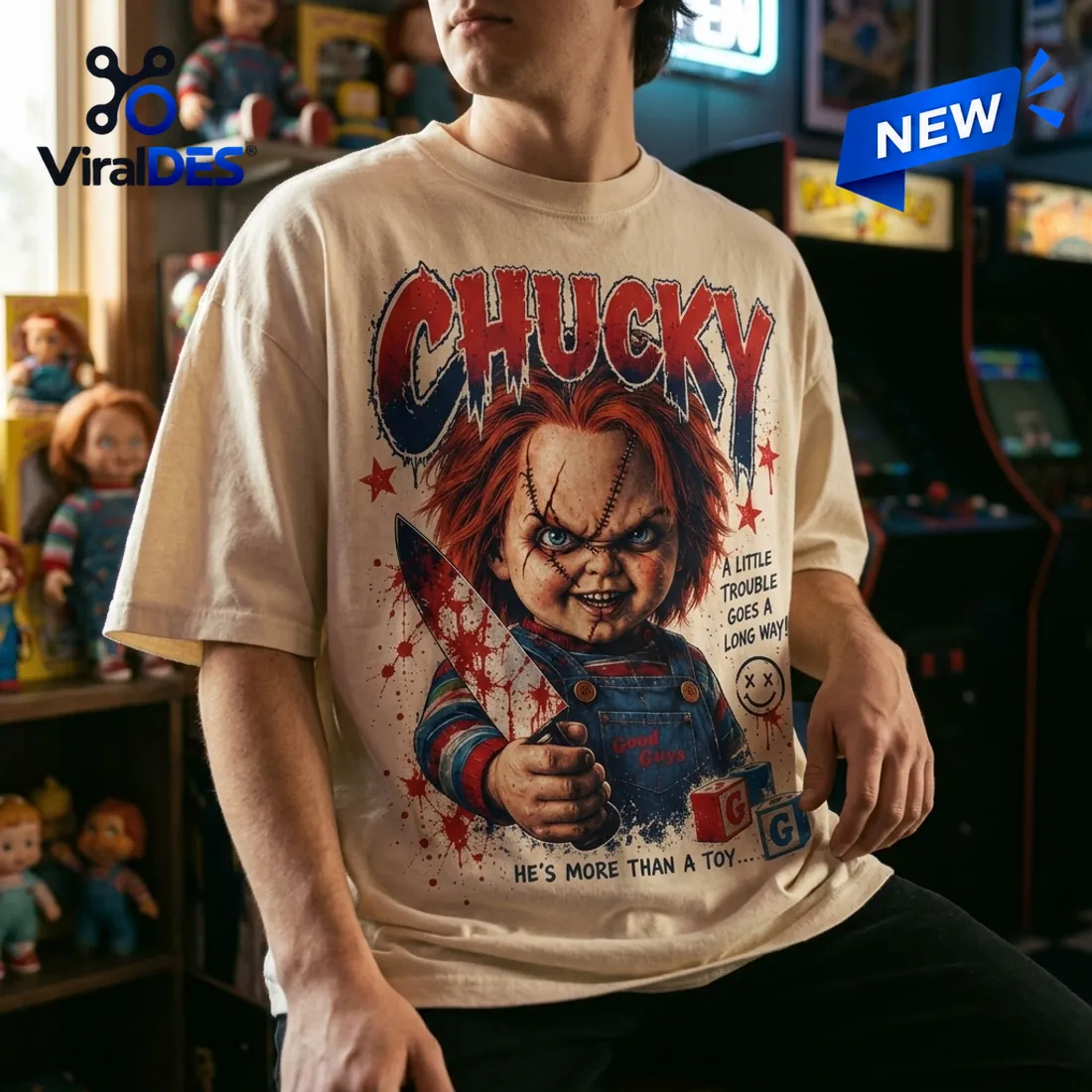 Chucky Best Friends Cut Deep Shirt Chucky Best Friends Cut Deep Shirt