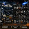 Miami Dolphins Game Day Fright Halloween Advent Calendar