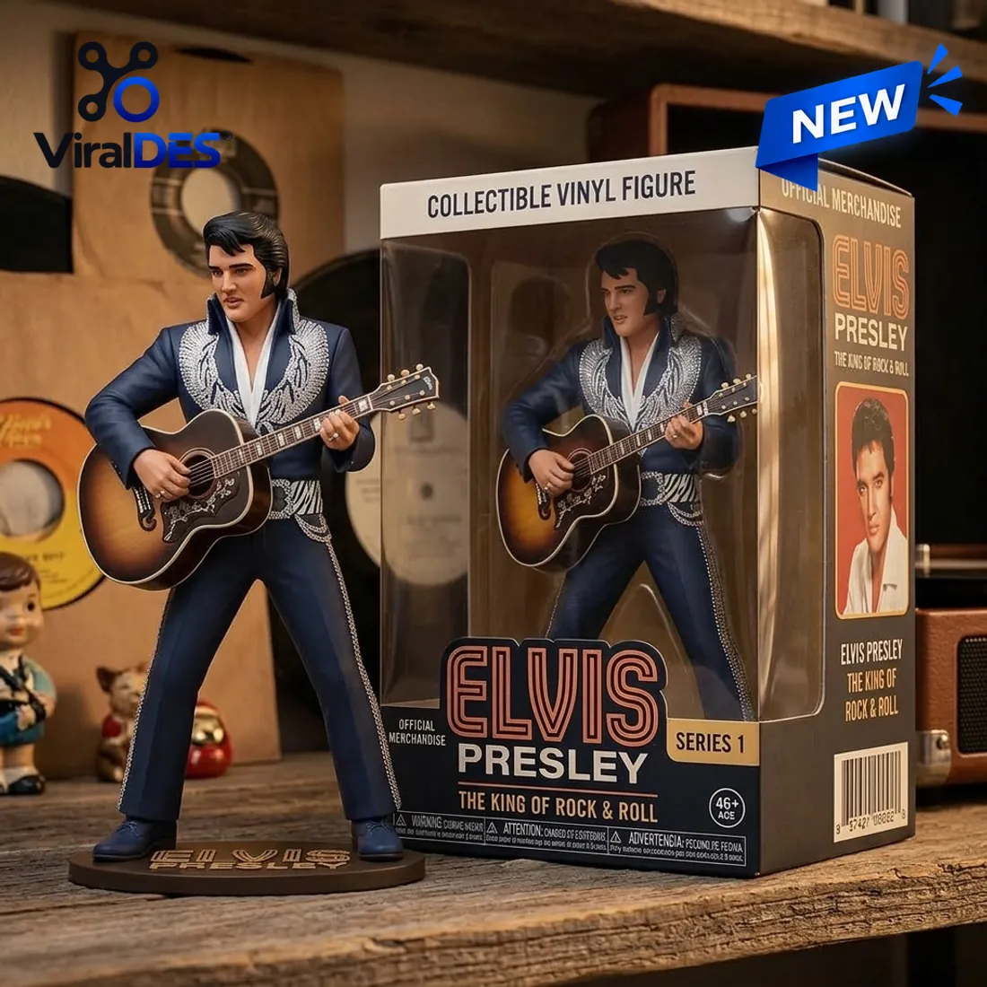 Elvis Presley Jumpsuit 3D Vinyl Figure Elvis Presley Jumpsuit 3D Vinyl Figure