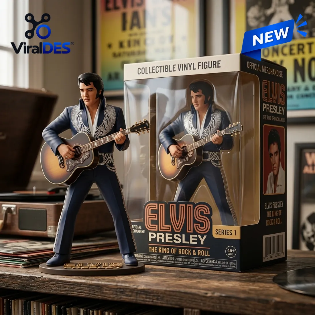 Elvis Presley Jumpsuit 3D Vinyl Figure Elvis Presley Jumpsuit 3D Vinyl Figure
