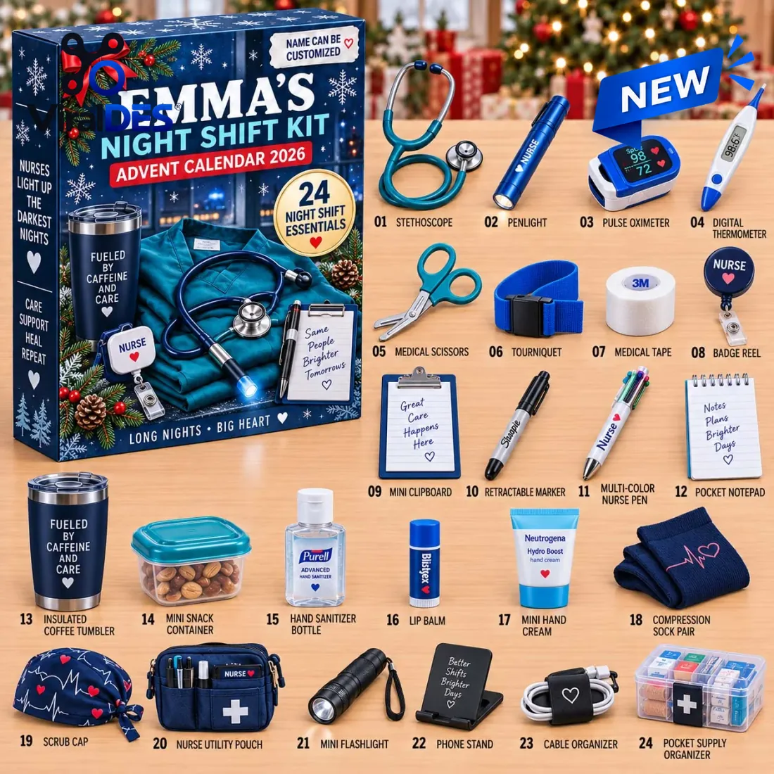 Emma Night Shift Essentials Advent Calendar 2026 Emma Night Shift Essentials Advent Calendar 2026