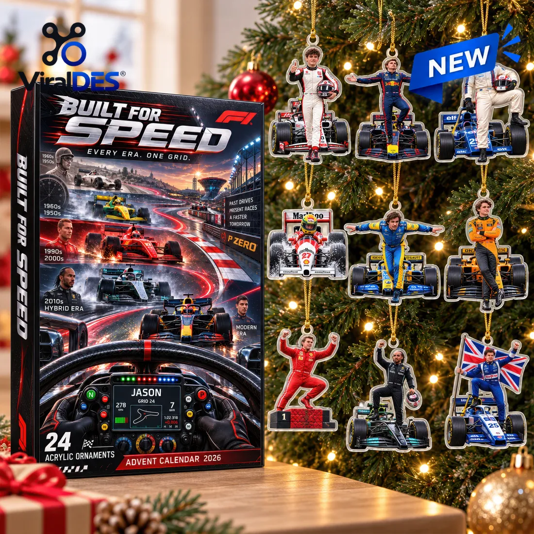 F1 Racing Legends Christmas Advent Calendar 2026 F1 Racing Legends Christmas Advent Calendar 2026