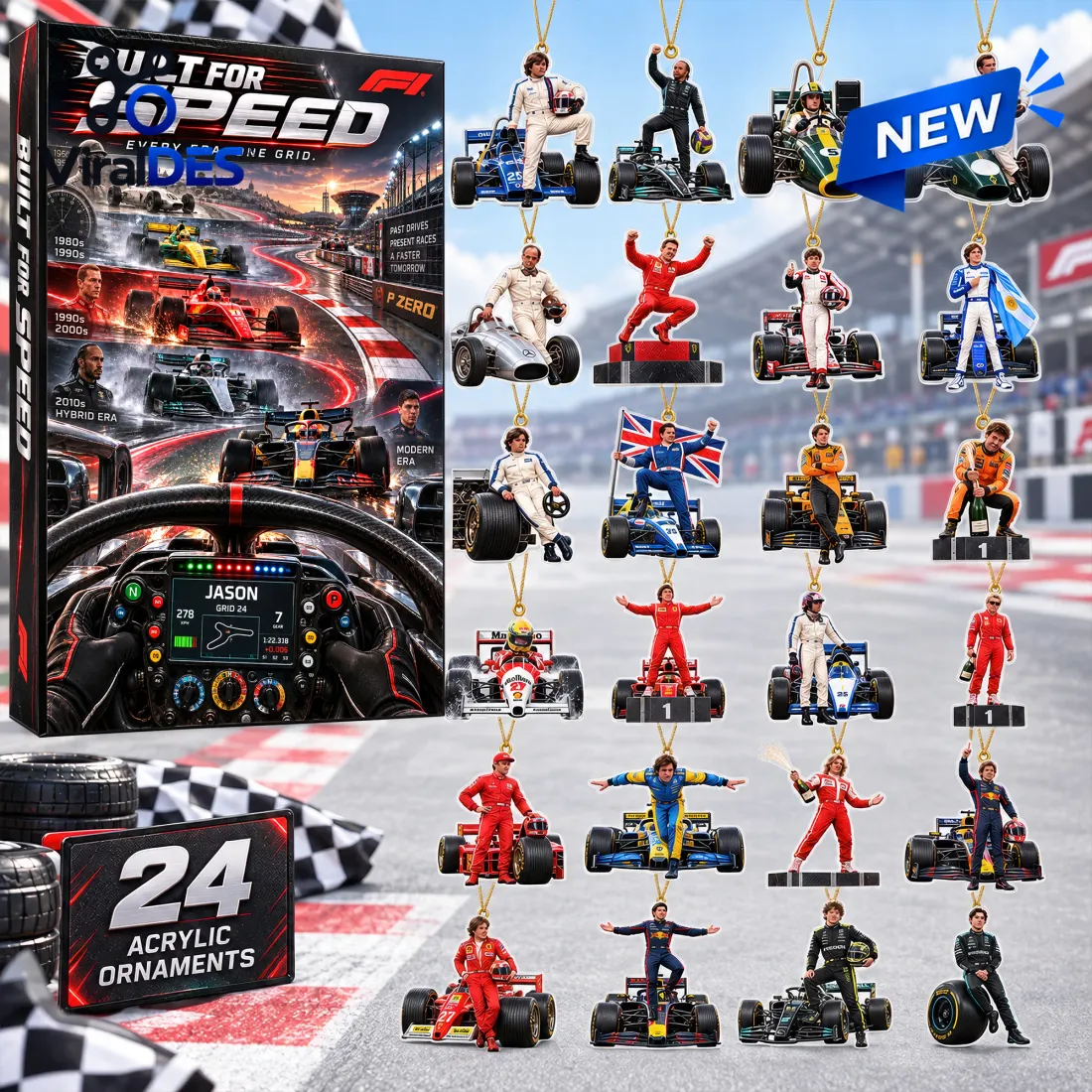 F1 Racing Legends Christmas Advent Calendar 2026 F1 Racing Legends Christmas Advent Calendar 2026