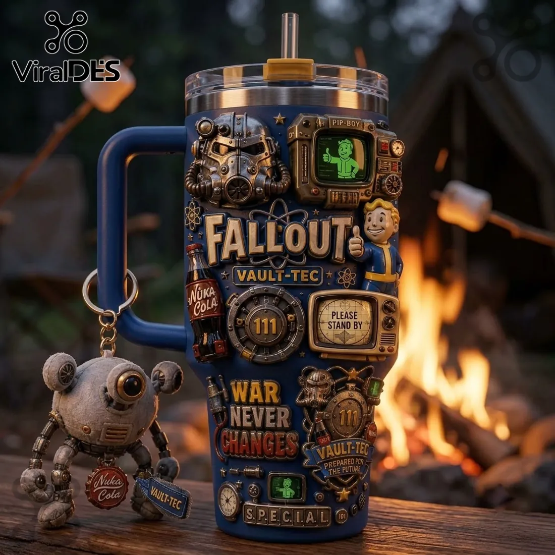 Fallout 111 Vault-Tec 40oz Stanley Tumbler Fallout 111 Vault-Tec 40oz Stanley Tumbler