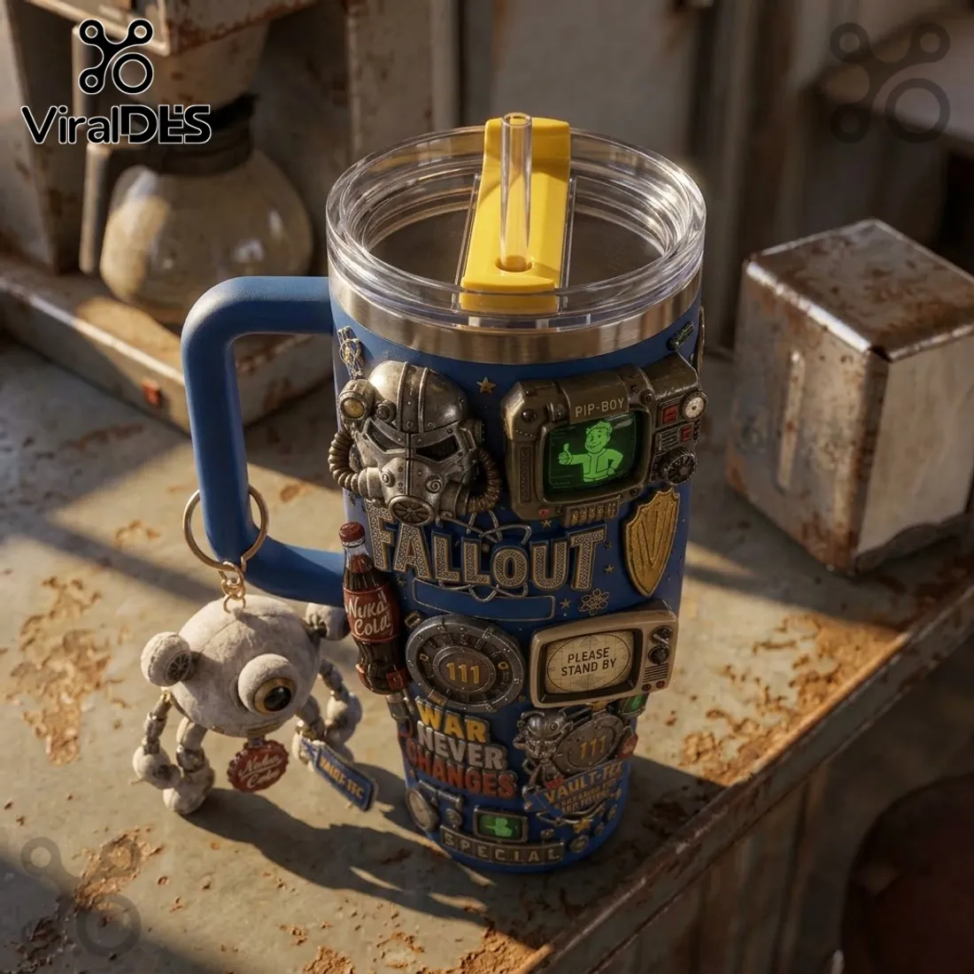 Fallout 111 Vault-Tec 40oz Stanley Tumbler Fallout 111 Vault-Tec 40oz Stanley Tumbler