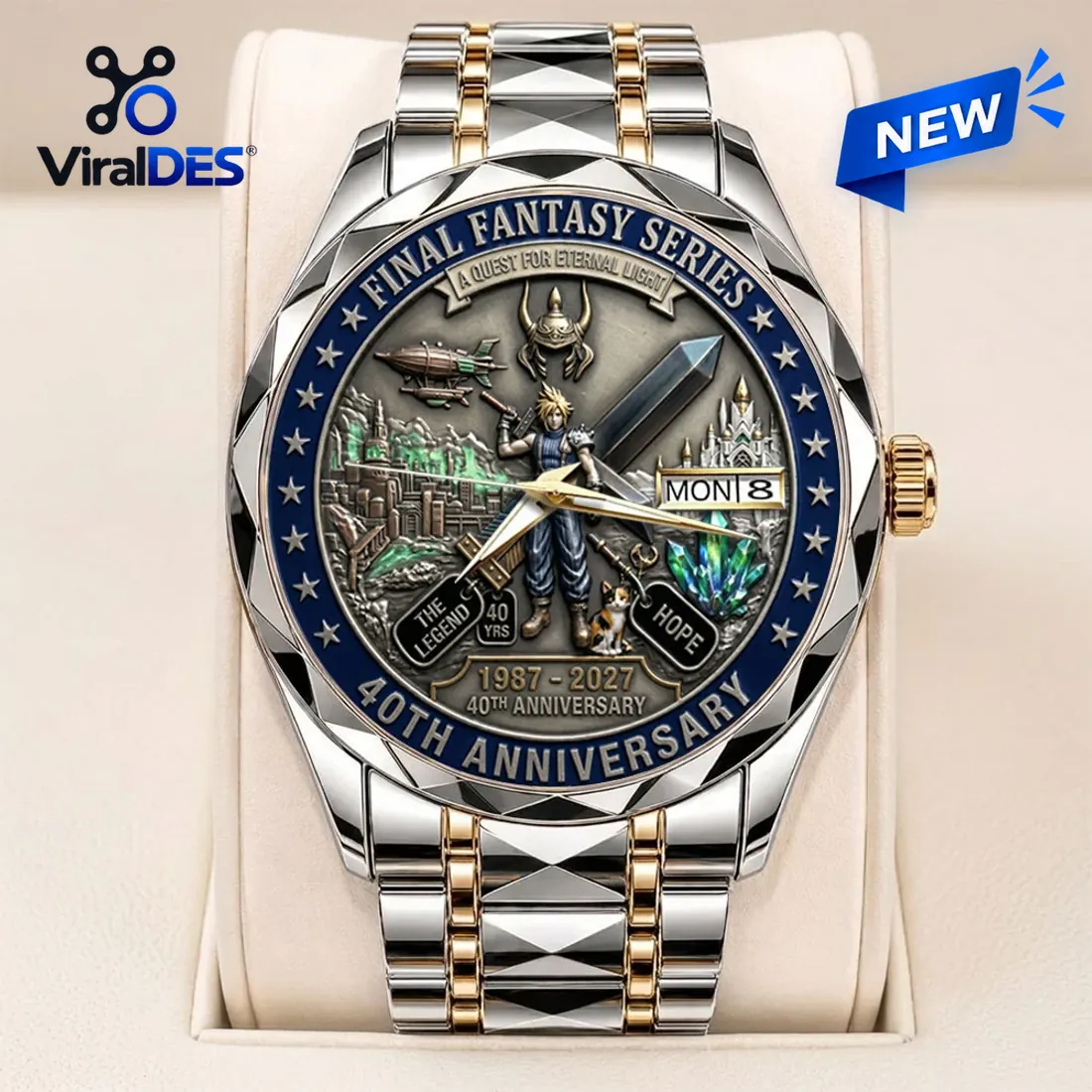 Final Fantasy 40th Anniversary Quartz Watch Final Fantasy 40th Anniversary Quartz Watch
