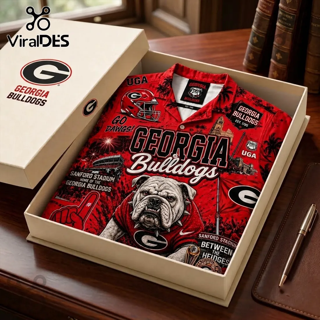 Georgia Bulldogs National Champions Hawaiian Shirt Georgia Bulldogs National Champions Hawaiian Shirt