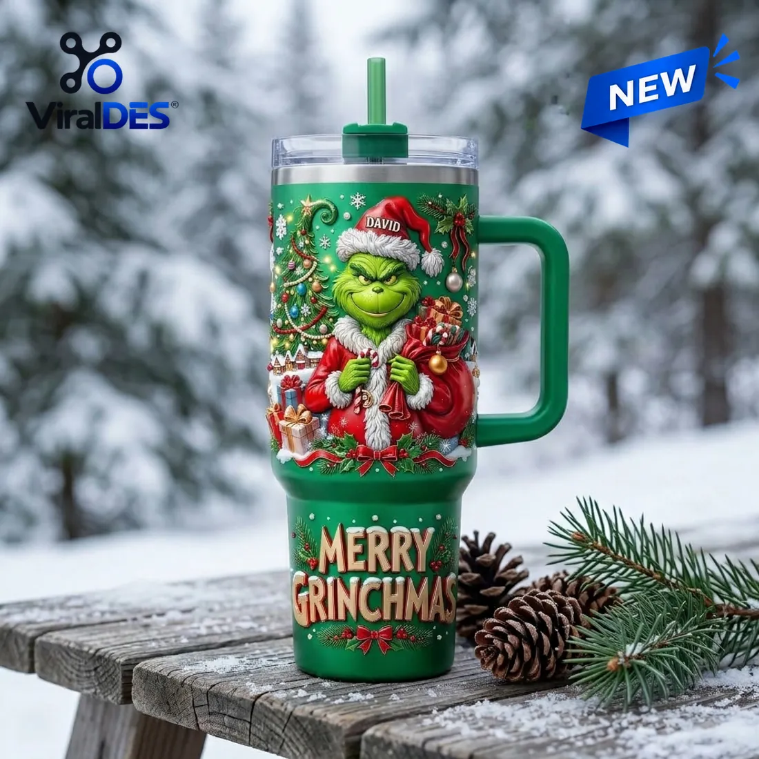 Grinch Merry Grinchmas 40oz Tumbler Grinch Merry Grinchmas 40oz Tumbler