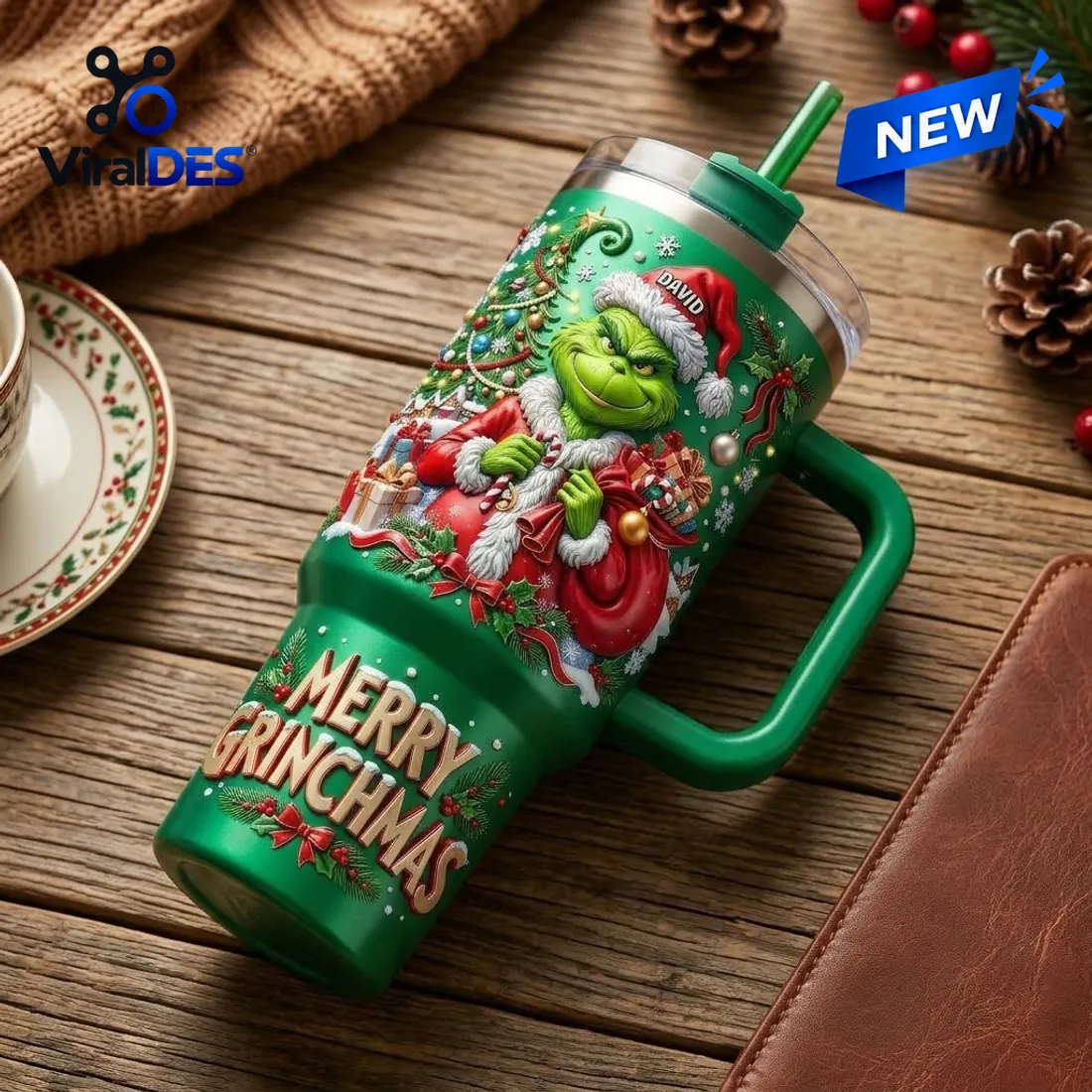 Grinch Merry Grinchmas 40oz Tumbler Grinch Merry Grinchmas 40oz Tumbler