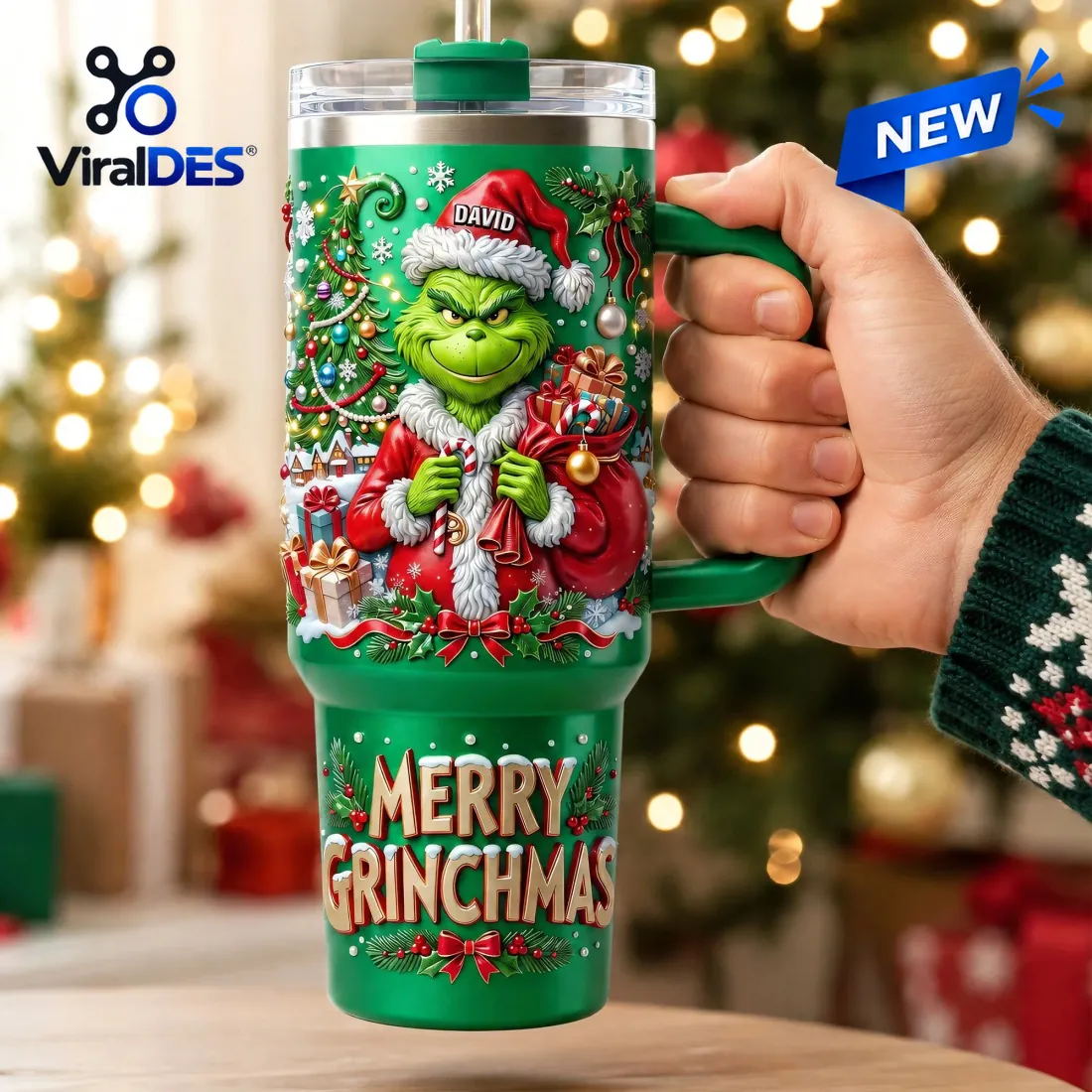 Grinch Merry Grinchmas 40oz Tumbler Grinch Merry Grinchmas 40oz Tumbler