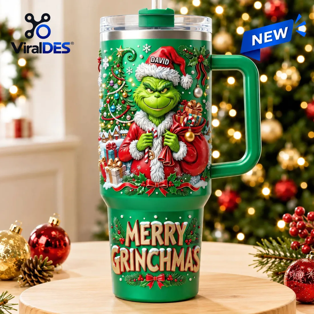 Grinch Merry Grinchmas 40oz Tumbler Grinch Merry Grinchmas 40oz Tumbler
